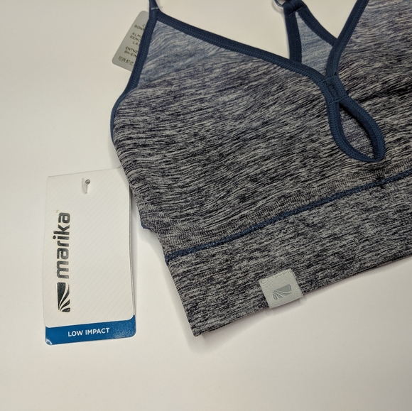 MARIKA Eclipse Ombre Keyhole Sports Bra NWT S - Picture 10 of 14